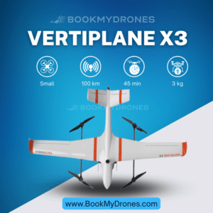 Vertiplane X3_BookMyDrones.com