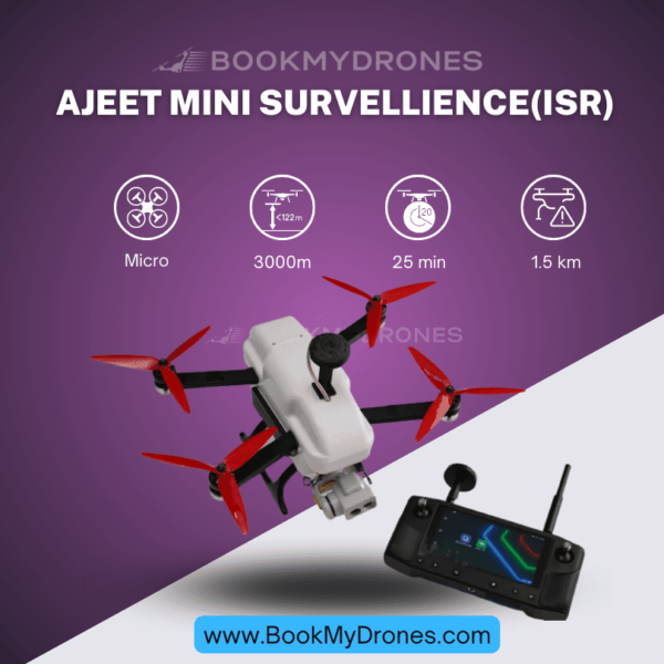 Ajeet Mini Survellience(ISR)_BookMyDrones.com