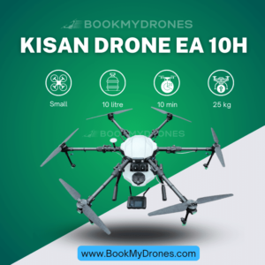 Kisan Drone EA 10H_BookMyDrones.com