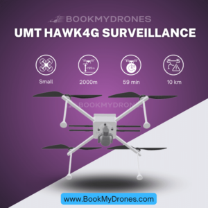 UMT HAWK4G Surveillance_BookMyDrones.com